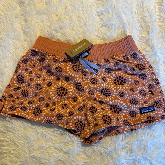 NWT Patagonia Girls Costa Rica Baggies Shorts - Picture 1 of 4